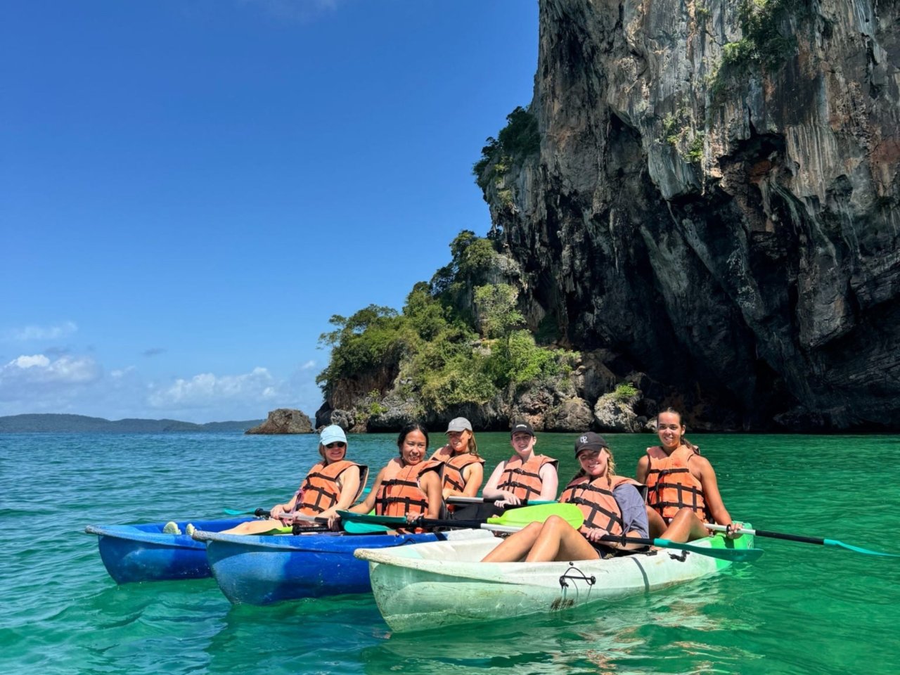 kayaking & cocktail