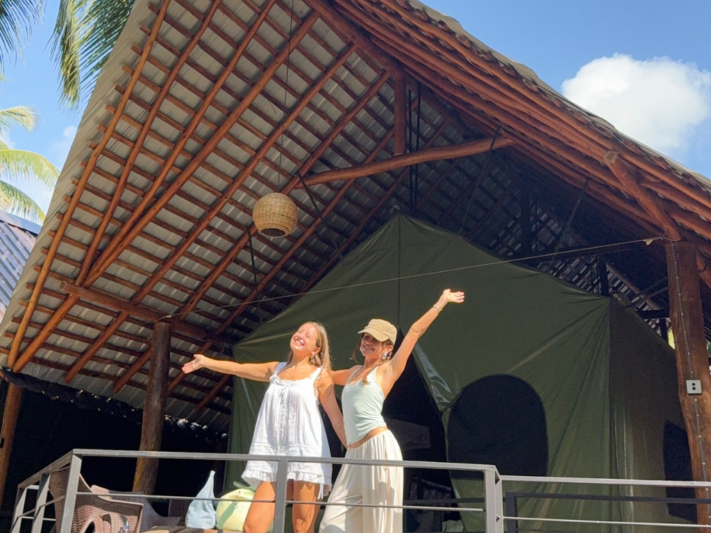 jungle glamping experience